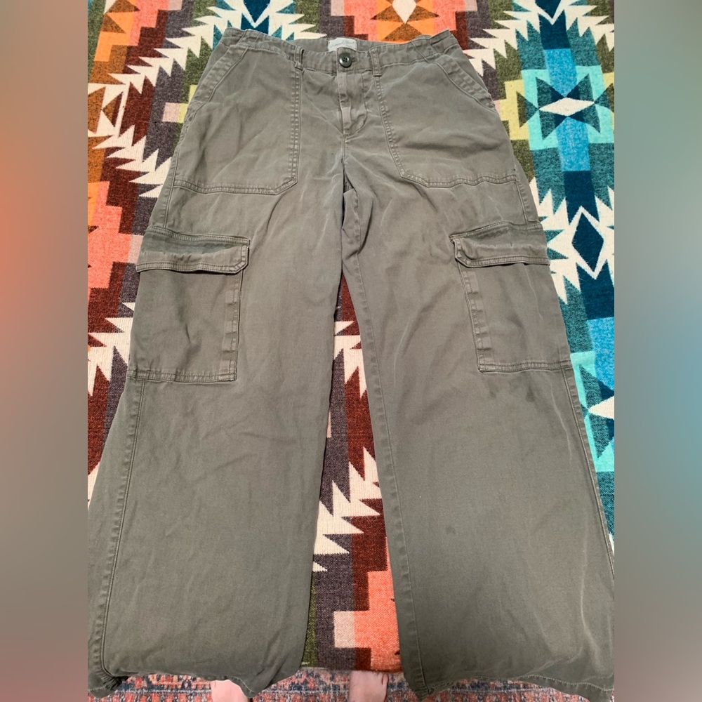 Universal Thread Olive Wide Leg Pants